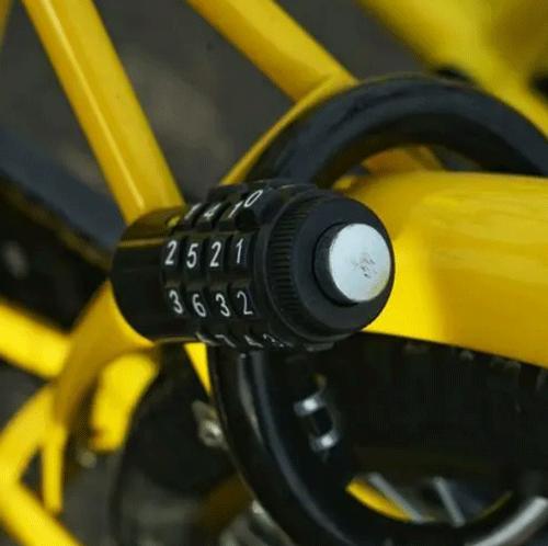 共享單車鎖-機(jī)械開鎖